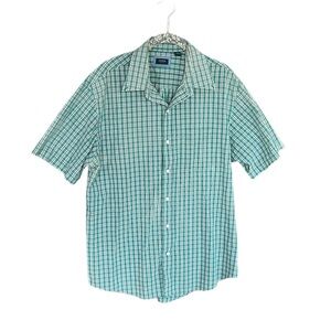 Arrow Green Plaid Men's Shirt